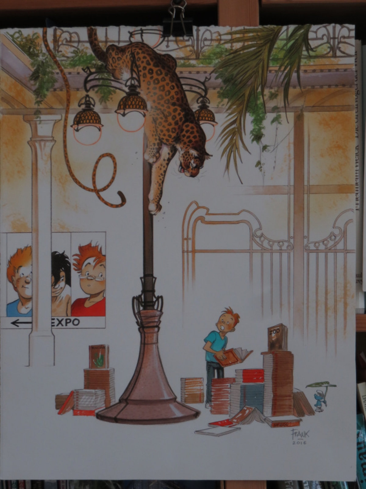 2016-03-26 : Visuel de l'ex-libris en vente au CBBD